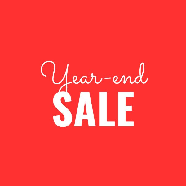 Year end sale!